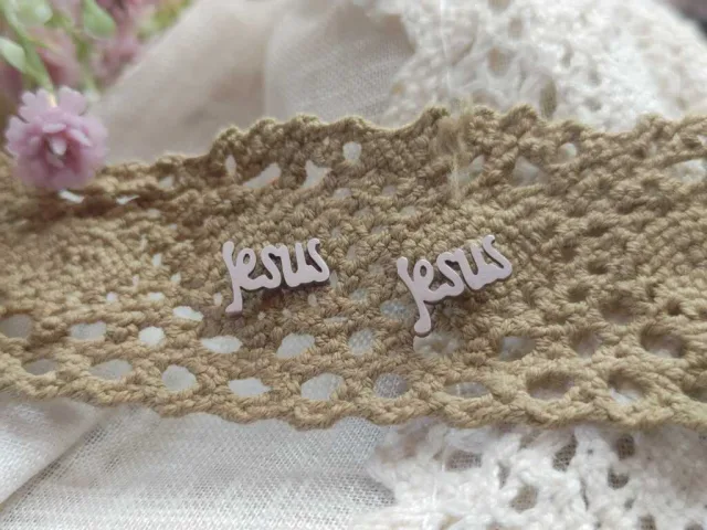 JESUS STUD EARRINGS