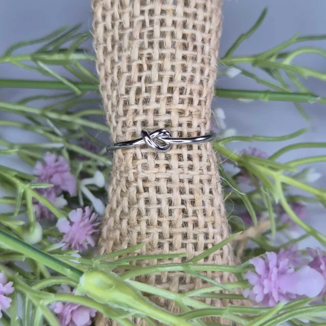 KNOT RING, ADJUSTABLE