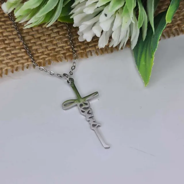 JESUS CROSS NECKLACE