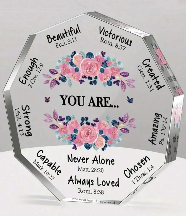YOU ARE.... PERSPEX DECOR ITEM