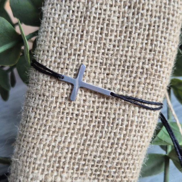 CROSS BRACELET, NYLON