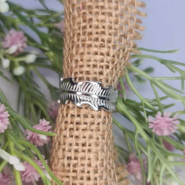 FEATHER RING, ADJUSTABLE