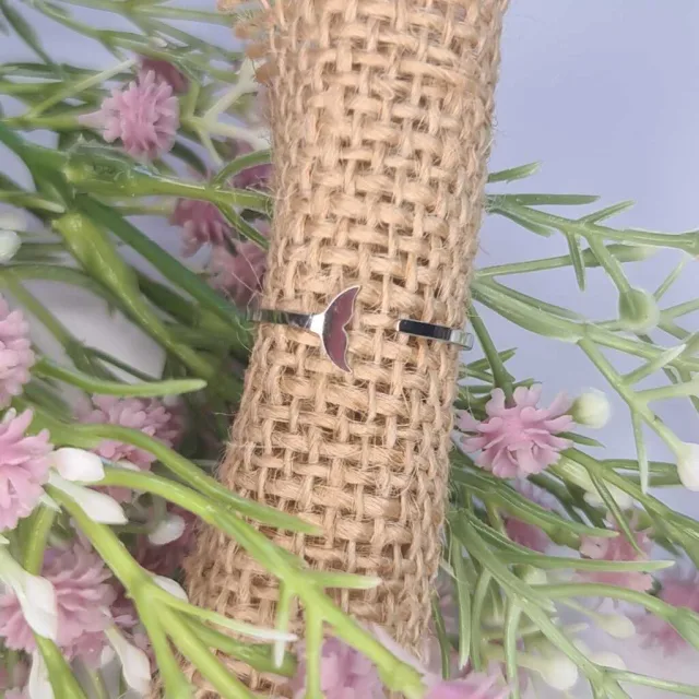 WHALE TAIL RING, ADJUSTABLE