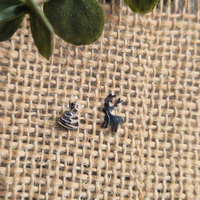 CHRISTMAS STUD EARRINGS