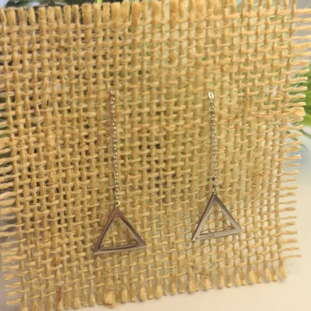 DROP EARRINGS, SQUARES
