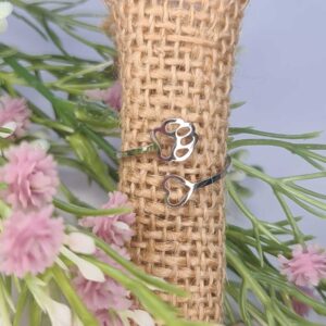 PAW & HEART RING, ADJUSTABLE