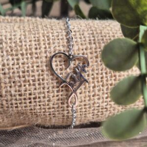 FAITH HEART BRACELET
