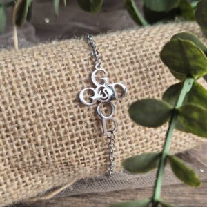 GOD IS GOOD CROSS BRACELET