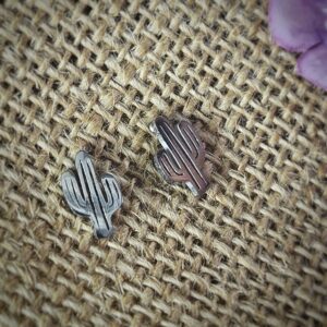 CACTUS STUD EARRINGS